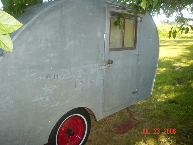 found teardrop