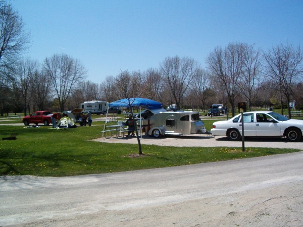Cooler by the Lake...Cary's setup