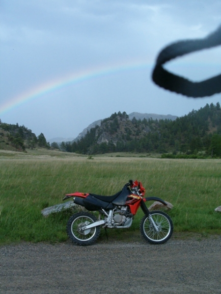 Nice rainbow...wish I would of checked the strap.