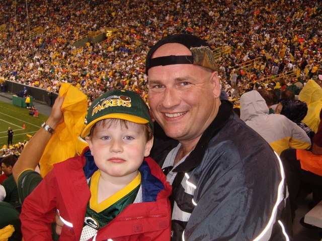 Joe's first Packer Game