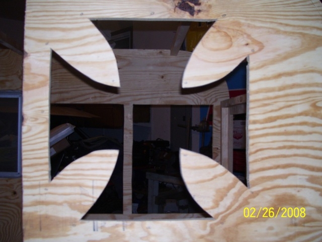 Iron Cross Window