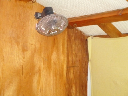 1 of 2 oscillating DC fans