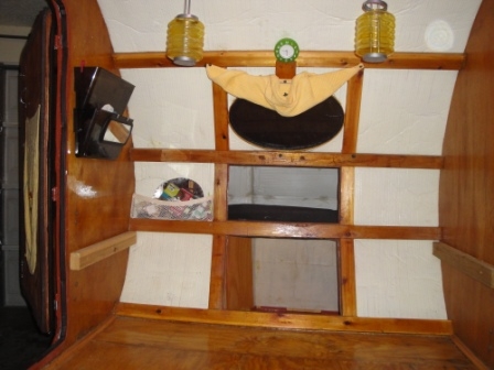Bulkhead of Tear w/o nap nook board installed