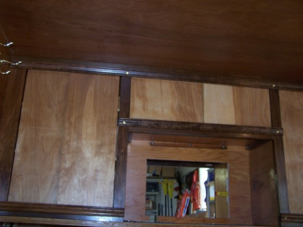 Finished Cabin Cabinets