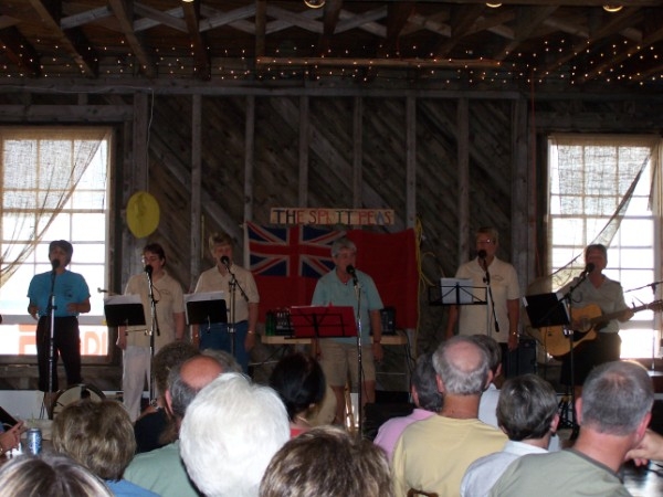 Split Peas singing group, Twillingate Orange Order Hall