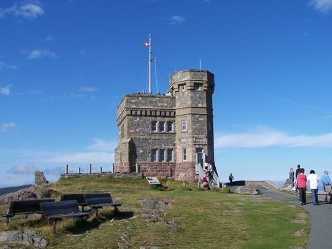 Top of Hill in St John Harbor