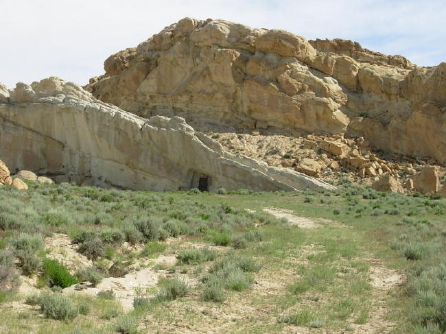 Old Bell coal mine near Sand Draw, WY