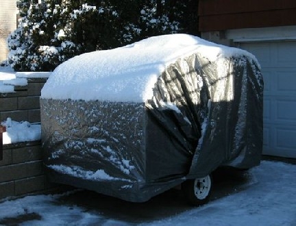 camper winter