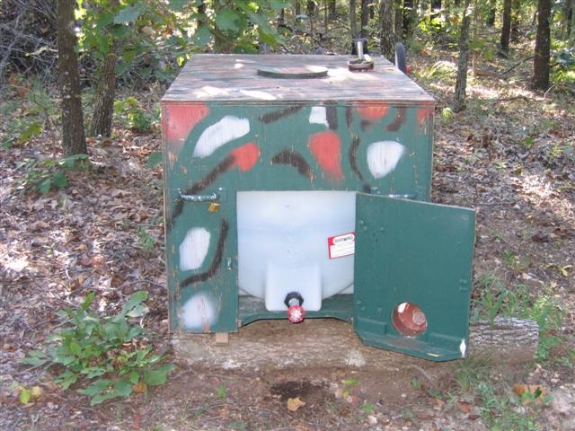 Locksnest campsite water supply