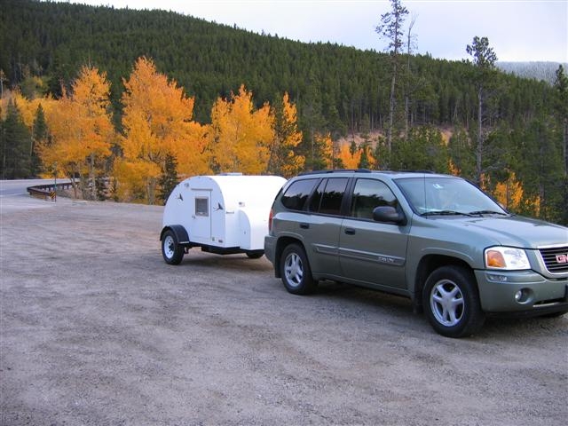 Parked on Pass South of Ouray CO