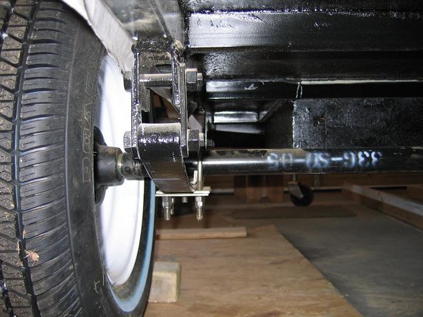 I think the suspension is ready to go now after modification.