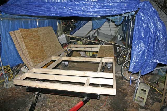 floor framed