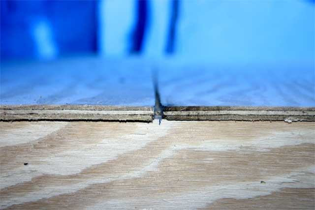 exterior roof butt joint