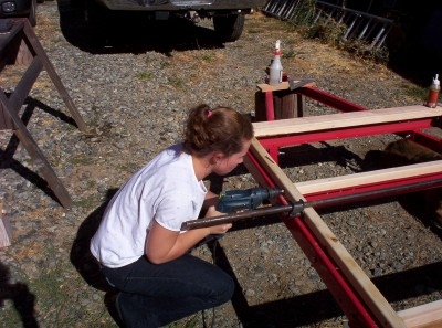 Building the platform on top of the chassis