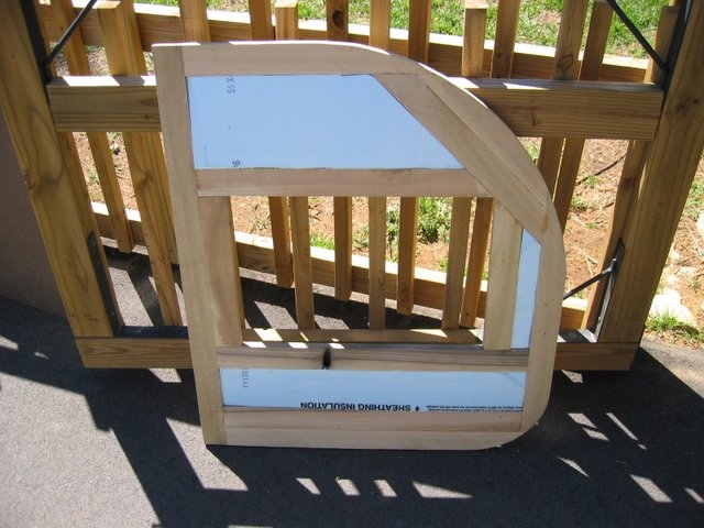 Door framed