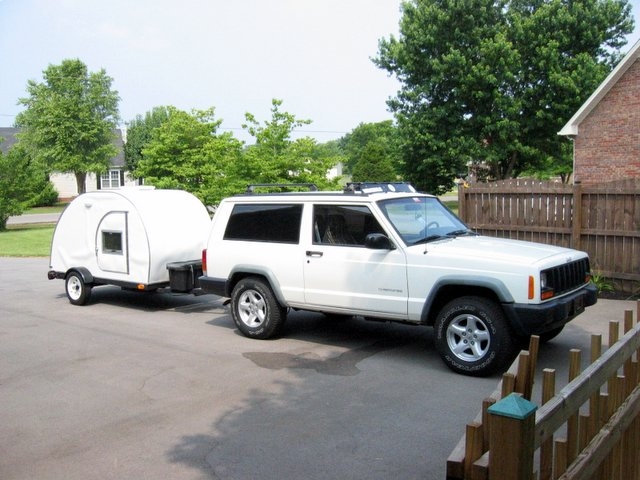 Teardrop and Jeep 2