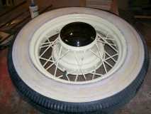 Wire Wheel w/Tire