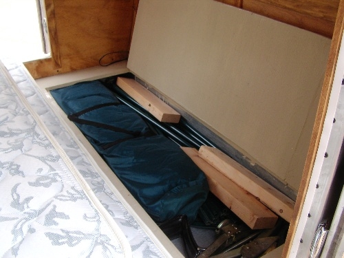 under head storage