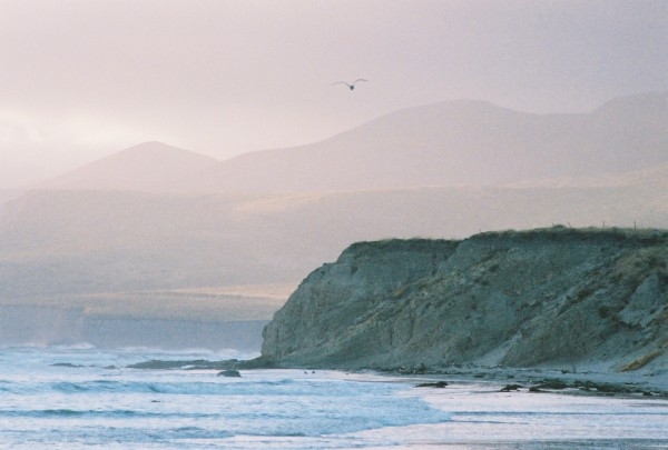 Beach looking North with MT looming