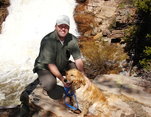 Me at the falls