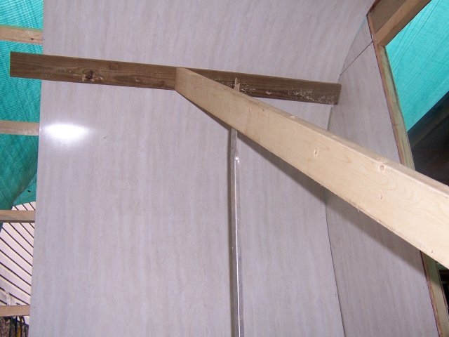 curving inside