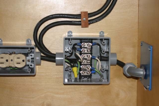 110v junction box