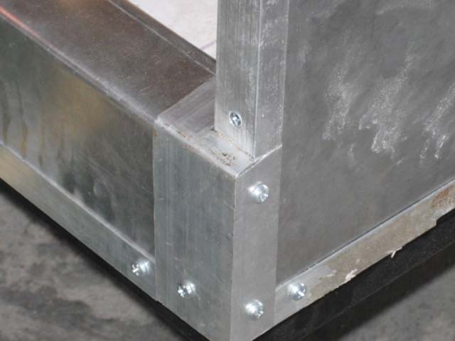 galley floor end trim detail