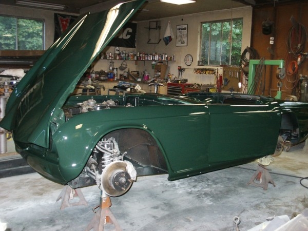 tr4 paint