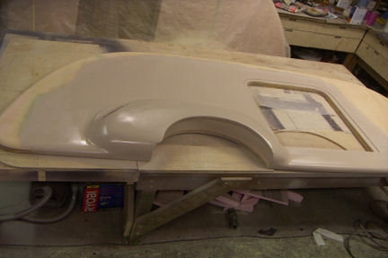 side & fender filled and primed,