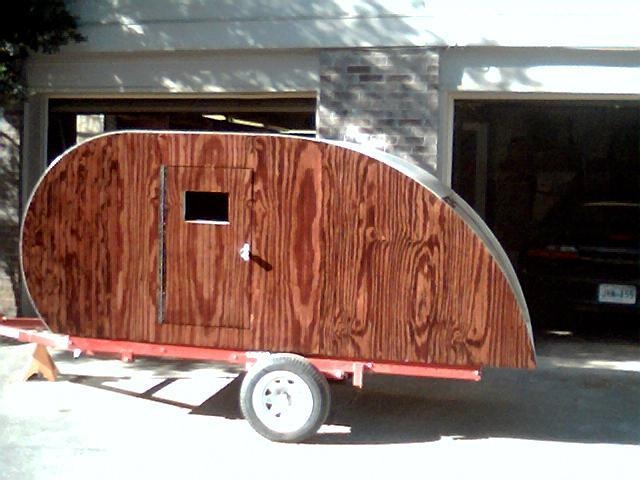 sides are red wood stained and 4 good coats of clear gloss varnish