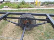 Right Side Trailer Suspension