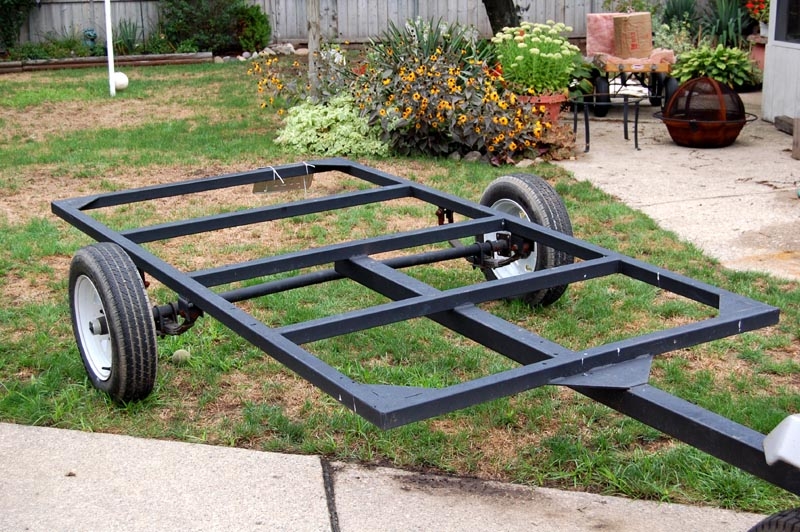 bare trailer