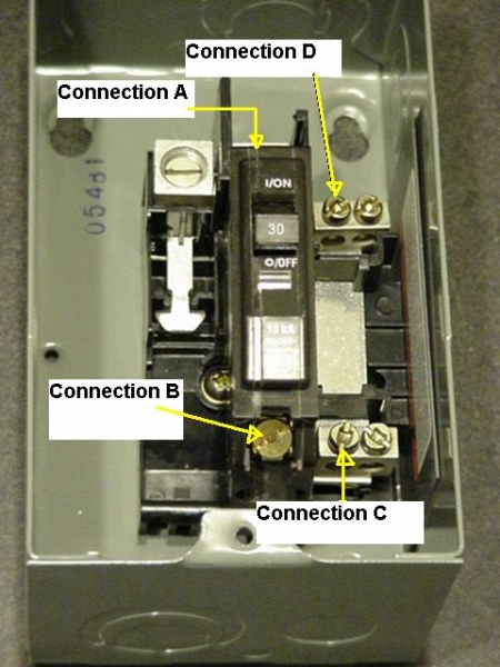 breaker box B