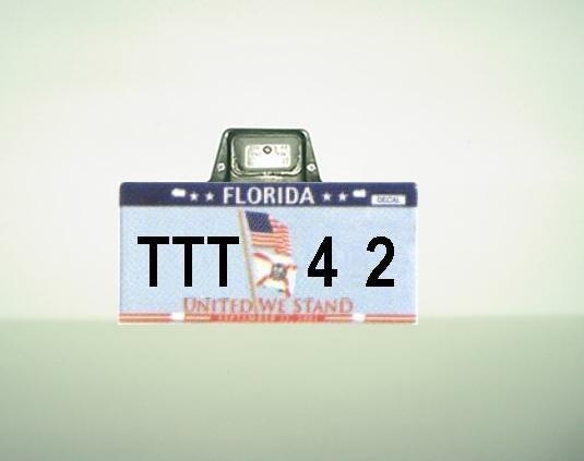 Proposed plate