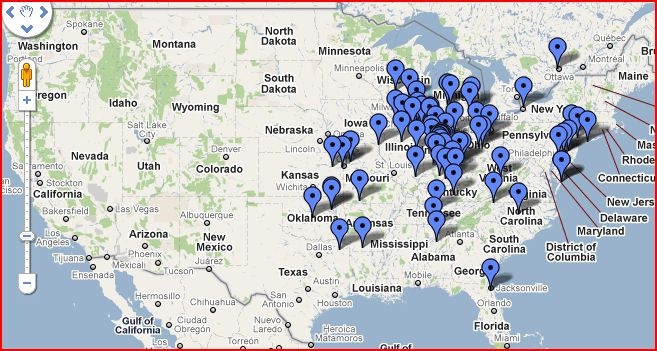 attendance map