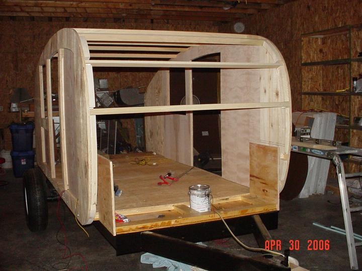 Both walls and spars in.