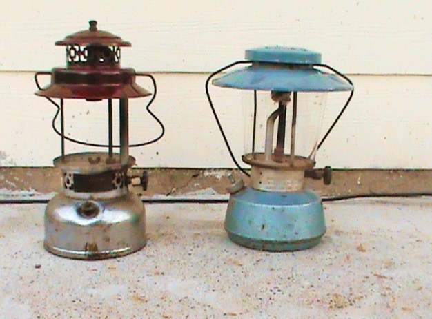two lanterns