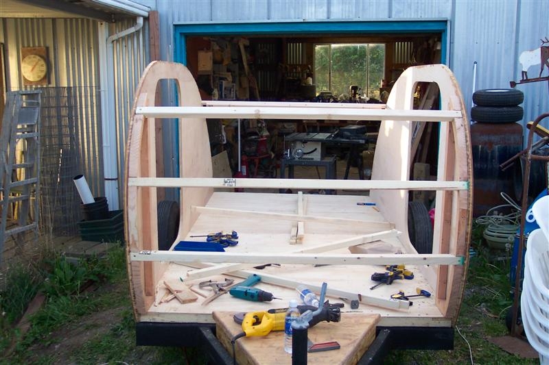 Walls up-framing started