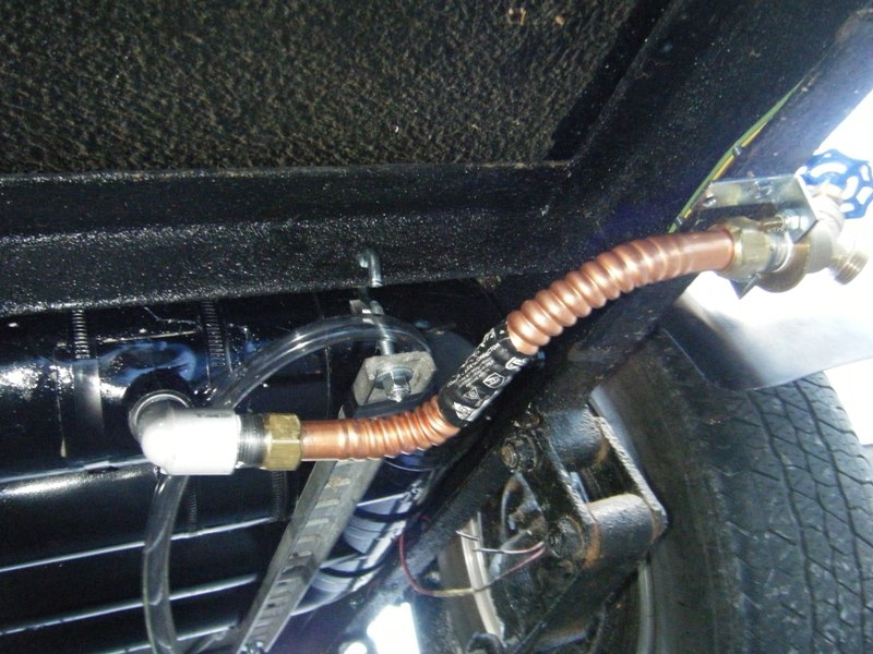Water Tank installed