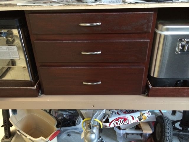 Finished drawers