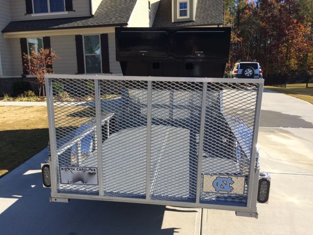 Finished rear view