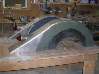 Fenders from the side view