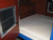 Inside Door & Bed