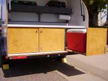 Galley Cabinets, Cooler Drawer
