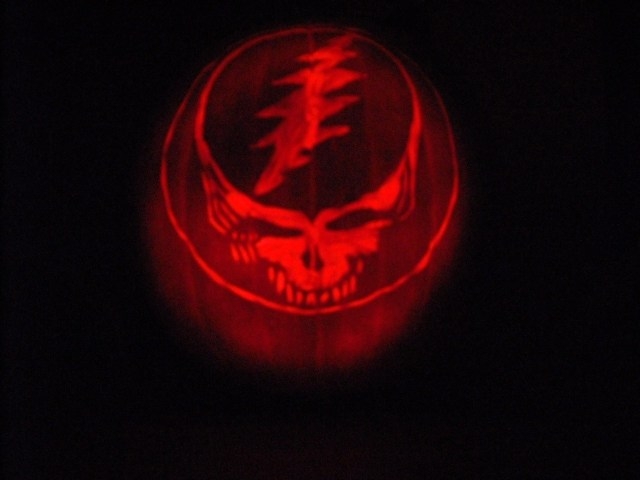 steal your face pumpkin