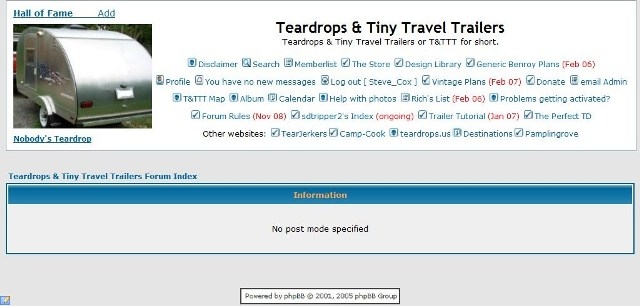 error message screen shot