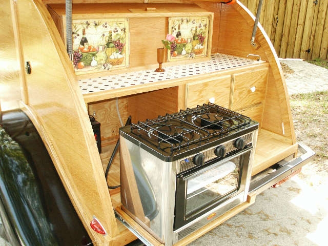 stove pull out