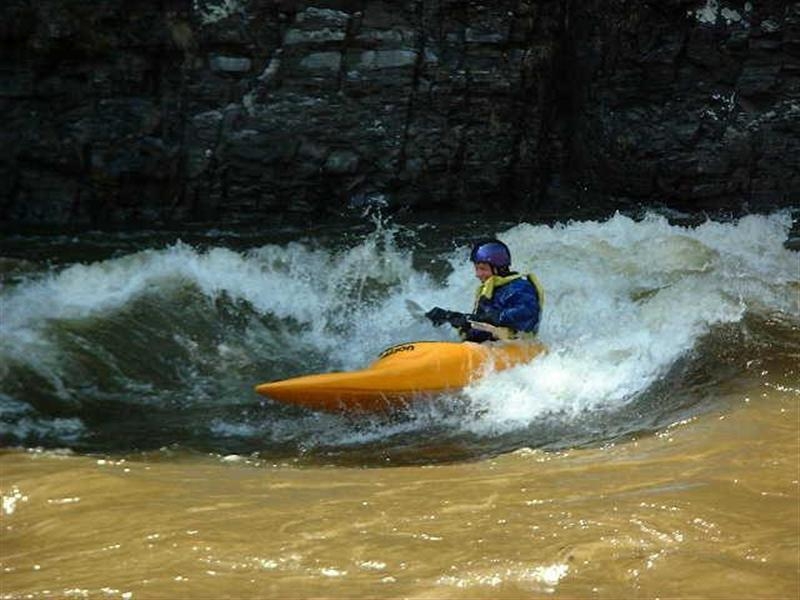 surfing at the fish