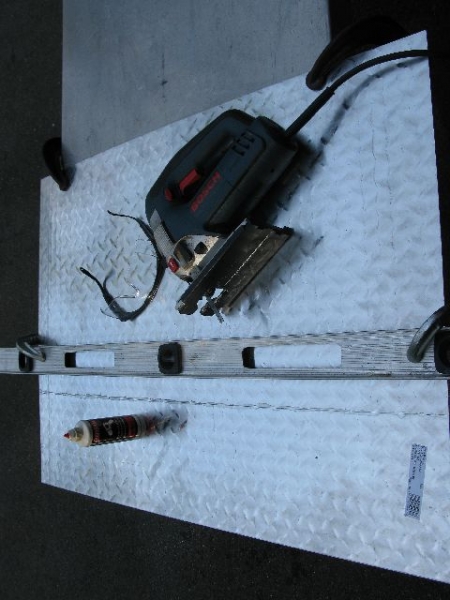 set up to cut