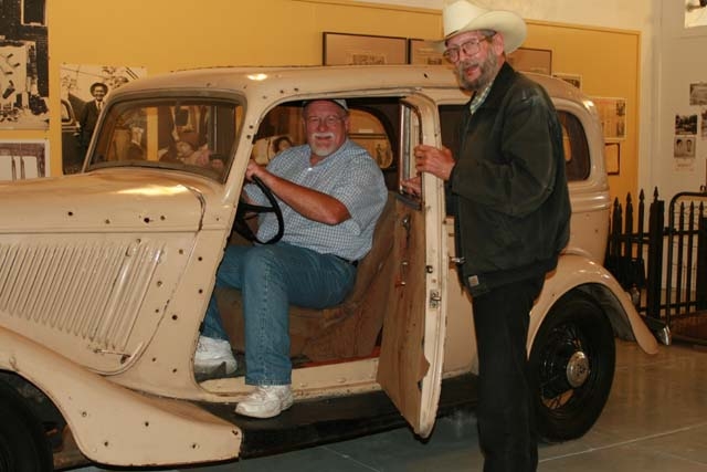 Bonnie and Clyde car from the Warren Beaty movie